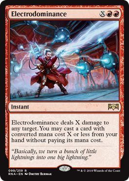 Electrodominance 099/259 Ravnica Allegiance Singles