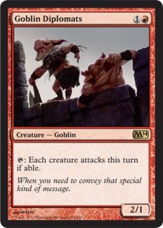 Goblin Diplomats Magic 2014 (M14) Singles