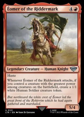 Eomer of the Riddermark 0121 The Lord of the Rings: Tales of Middle-Earth Singles