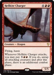 Hellkite Charger 138/309 Commander 2017 Singles