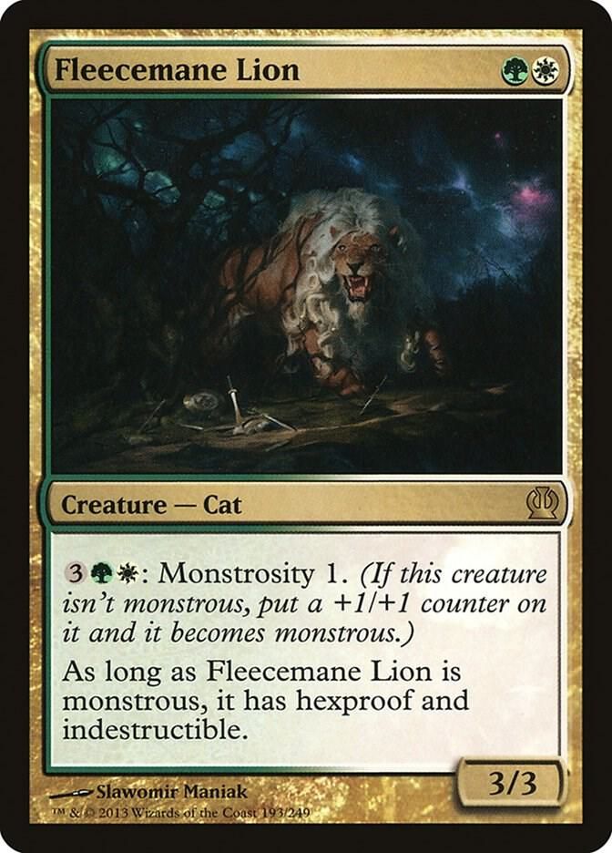 Fleecemane Lion - Theros (THS) Theros