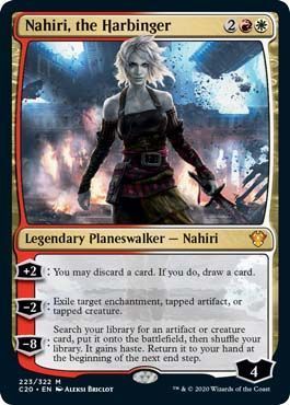 Nahiri, the Harbinger 223/322 Commander 2020 Singles