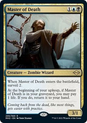 Master of Death 205/303 Modern Horizons 2 Singles