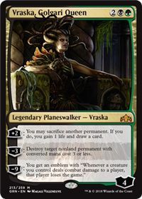 Vraska, Golgari Queen 213/259 Guilds of Ravnica Singles