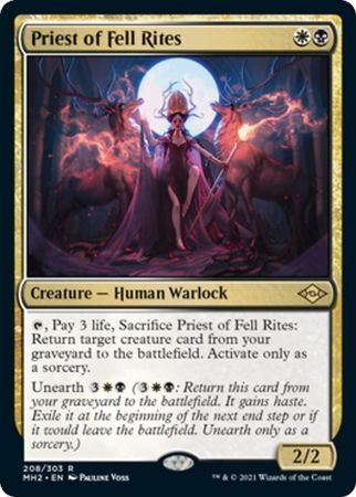 Priest of Fell Rites 208/303 Modern Horizons 2 Singles (Español)