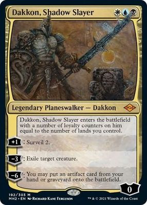 Dakkon, Shadow Slayer 192/303 Modern Horizons 2 Singles