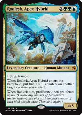 Roalesk, Apex Hybrid 213/264 War of the Spark Singles