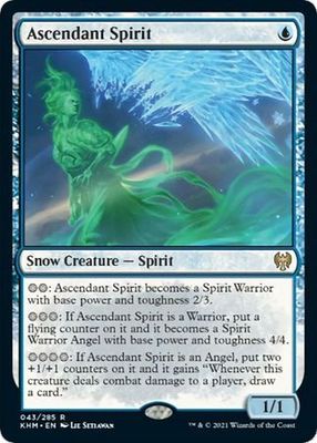 Ascendant Spirit 043/285 Kaldheim Singles
