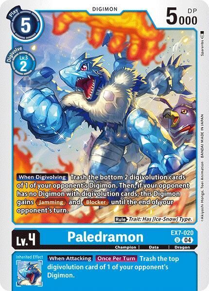 Paledramon - Digimon LIBERATOR (EX07) Digimon LIBERATOR