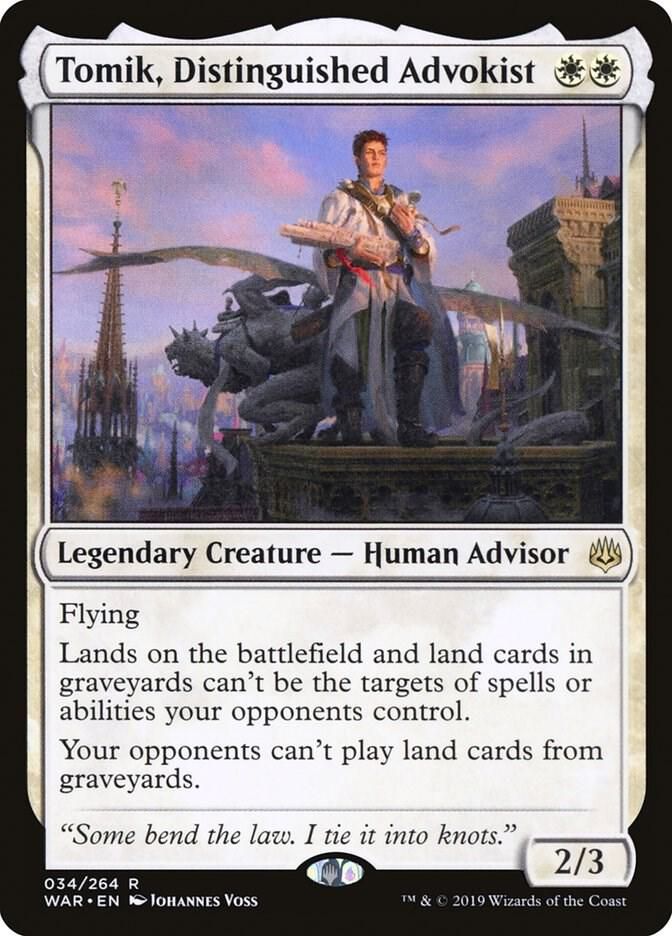 Tomik, Distinguished Advokist - War of the Spark (WAR) War of the Spark (Español)