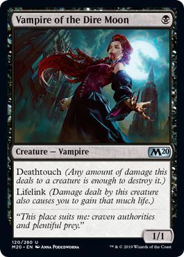 Vampire of the Dire Moon 120/280 Magic 2020 (M20) Singles