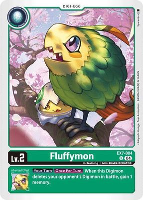 Fluffymon - Digimon LIBERATOR (EX07) Digimon LIBERATOR