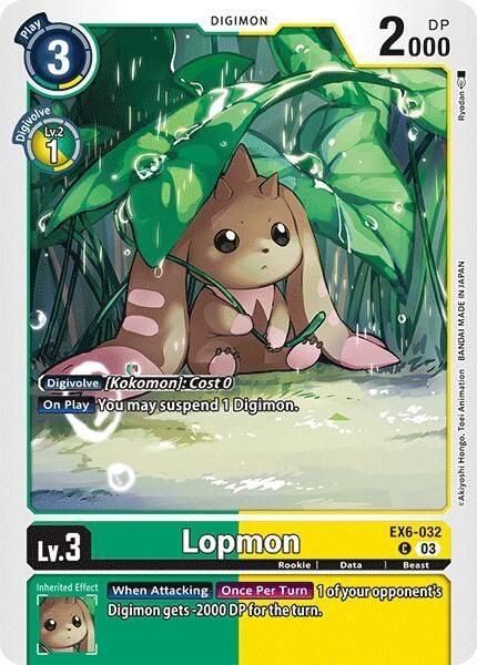 Lopmon - Infernal Ascension (EX06) Infernal Ascension