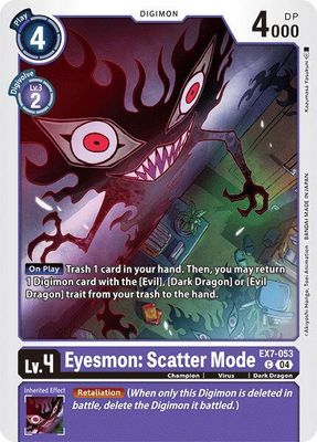Eyesmon: Scatter Mode - Digimon LIBERATOR (EX07) Digimon LIBERATOR