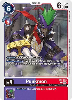 Punkmon - Digimon LIBERATOR (EX07) Digimon LIBERATOR