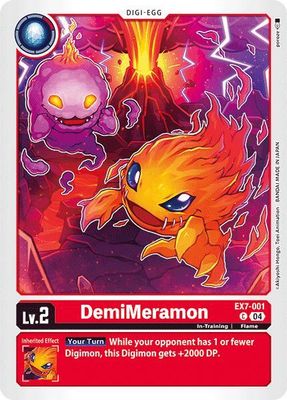 DemiMeramon - Digimon LIBERATOR (EX07) Digimon LIBERATOR