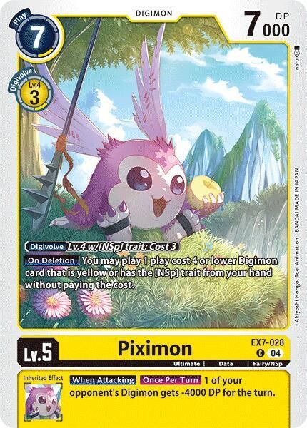 Piximon - Digimon LIBERATOR (EX07) Digimon LIBERATOR