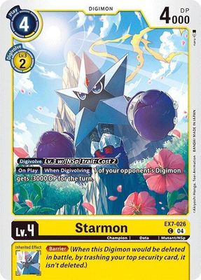 Starmon - Digimon LIBERATOR (EX07) Digimon LIBERATOR
