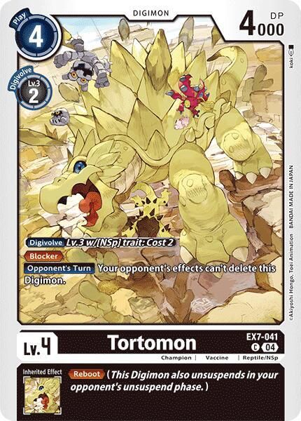 Tortomon - Digimon LIBERATOR (EX07) Digimon LIBERATOR