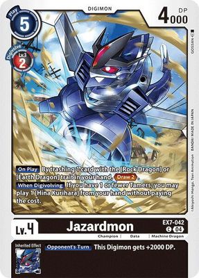 Jazardmon - Digimon LIBERATOR (EX07) Digimon LIBERATOR