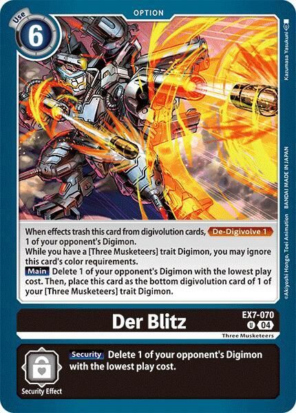 Der Blitz - Digimon LIBERATOR (EX07) Digimon LIBERATOR