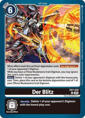 Der Blitz - Digimon LIBERATOR (EX07) Digimon LIBERATOR