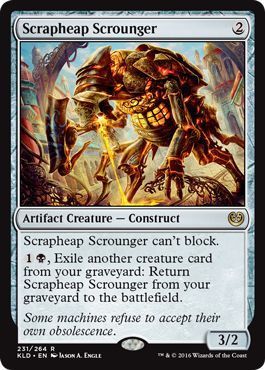 Scrapheap Scrounger 231/264 Kaladesh Singles