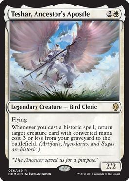 Teshar, Ancestor&#39;s Apostle 036/269 Dominaria Singles