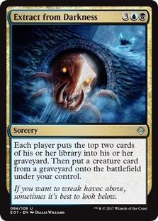 Extract from Darkness 084/106 Archenemy: Nicol Bolas Singles