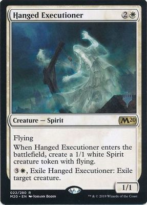 Hanged Executioner 022/280 - Silver Stamped Magic 2020 (M20) Silver Stamped Non Foil Singles