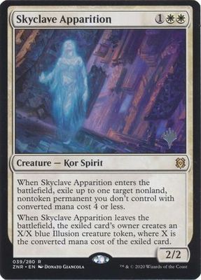 Skyclave Apparition 039/280 - Silver Stamped Zendikar Rising Silver Stamped Non Foil Singles(Español)