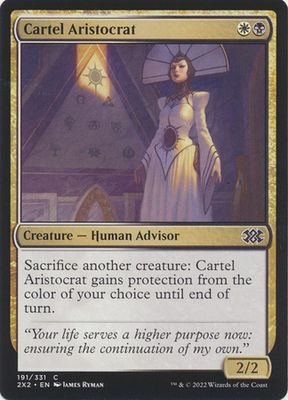 Cartel Aristocrat 191/331 Double Masters 2022 Singles