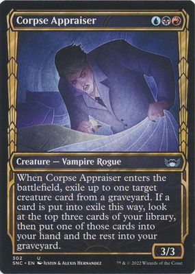 Corpse Appraiser (Showcase) 302 - Streets of New Capenna (SNC) (Español)