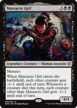 Massacre Girl 099/264 War of the Spark Singles (Español)