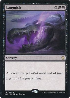 Languish 114/351 Commander 2016 Singles