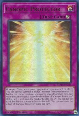 Canopic Protector - MP24-EN244 - Ultra Rare 1st Edition Mega Tin 2024 Dueling Mirrors Singles