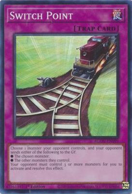 Switch Point - AGOV-EN099 - Super Rare 1st Edition Age of Overlord 1st Edition Singles (espanol)
