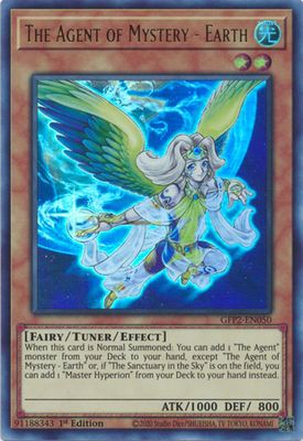 The Agent of Mystery - Earth - GFP2-EN050 - Ultra Rare 1st Edition Ghosts From The Past: The 2nd Haunting 1st Edition Singles
