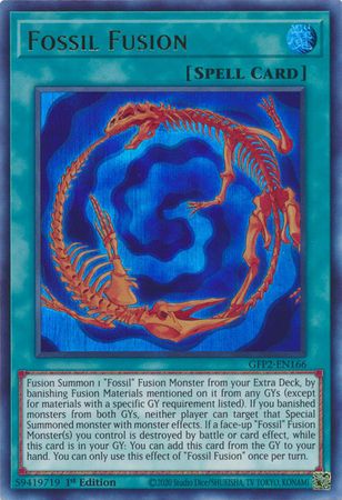 Fossil Fusion - GFP2-EN166 - Ultra Rare 1st Edition Ghosts From The Past: The 2nd Haunting 1st Edition Singles
