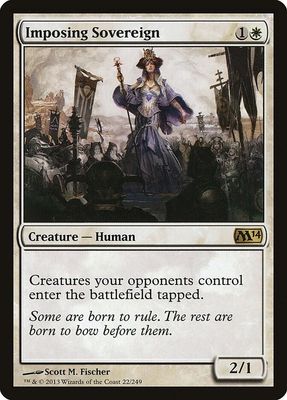 Imposing Sovereign - Magic 2014 (M14) (M14) Magic 2014 (M14)