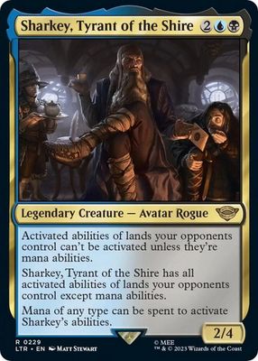 Sharkey, Tyrant of the Shire - Universes Beyond: The Lord of the Rings: Tales of Middle-earth (LTR) Universes Beyond: The Lord of the Rings: Tales of Middle-earth