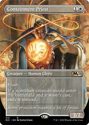 Containment Priest (Alternate Art) - Core Set 2021 (M21) Core Set 2021