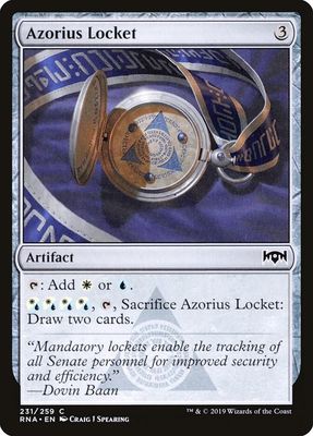 Azorius Locket - Ravnica Allegiance (RNA) Ravnica Allegiance