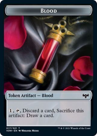 Blood Token 017/021 Innistrad: Crimson Vow Singles (Español)