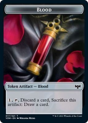 Blood Token 017/021 Innistrad: Crimson Vow Singles (Español)