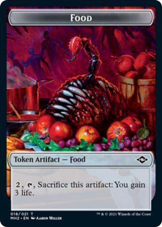 Food (018) Token 018/021 - Modern Horizons 2 Modern Horizons 2 Singles