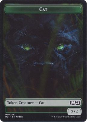 Cat Token 011/018 - M21 Magic 2021 (M21) Singles (Español)