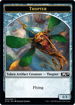 Thopter Token 014/017 Magic 2019 (M19) Singles (Español)