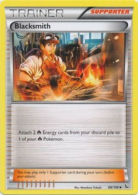 Blacksmith - 88/106 - Uncommon XY: Flashfire Singles