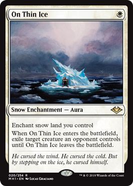 On Thin Ice 020/254 Modern Horizons Singles